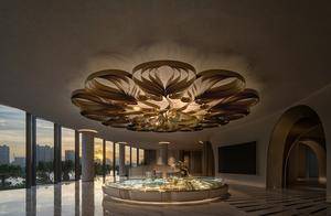 建E首发 | UHOUSE DESIGN：东沙港湾 落笔生花_空间_豪斯_设计