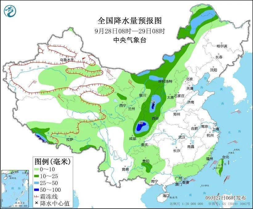 强冷空气将自西向东影响我国大部地区！西藏西南部有强降雪