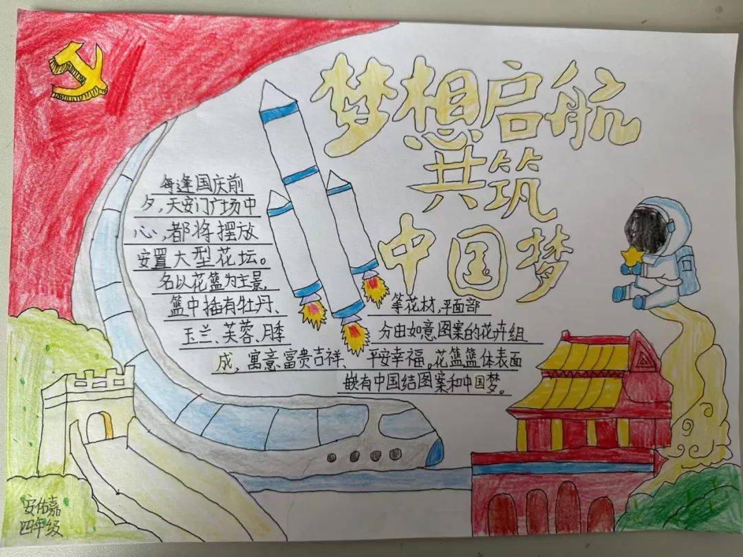 泊头团市委组织开展"梦想起航 共筑中国梦"手抄报征集活动