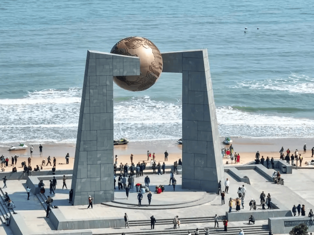 南澳北回归线标志塔潮南仙湖风景区濠江南滨公园她未来可期今天的汕头