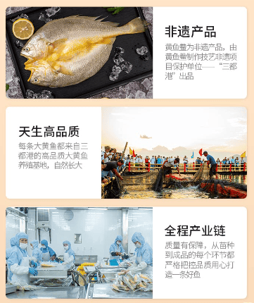 今天,商城为大家带来——源自福建宁德的『三都港·黄鱼鲞』!