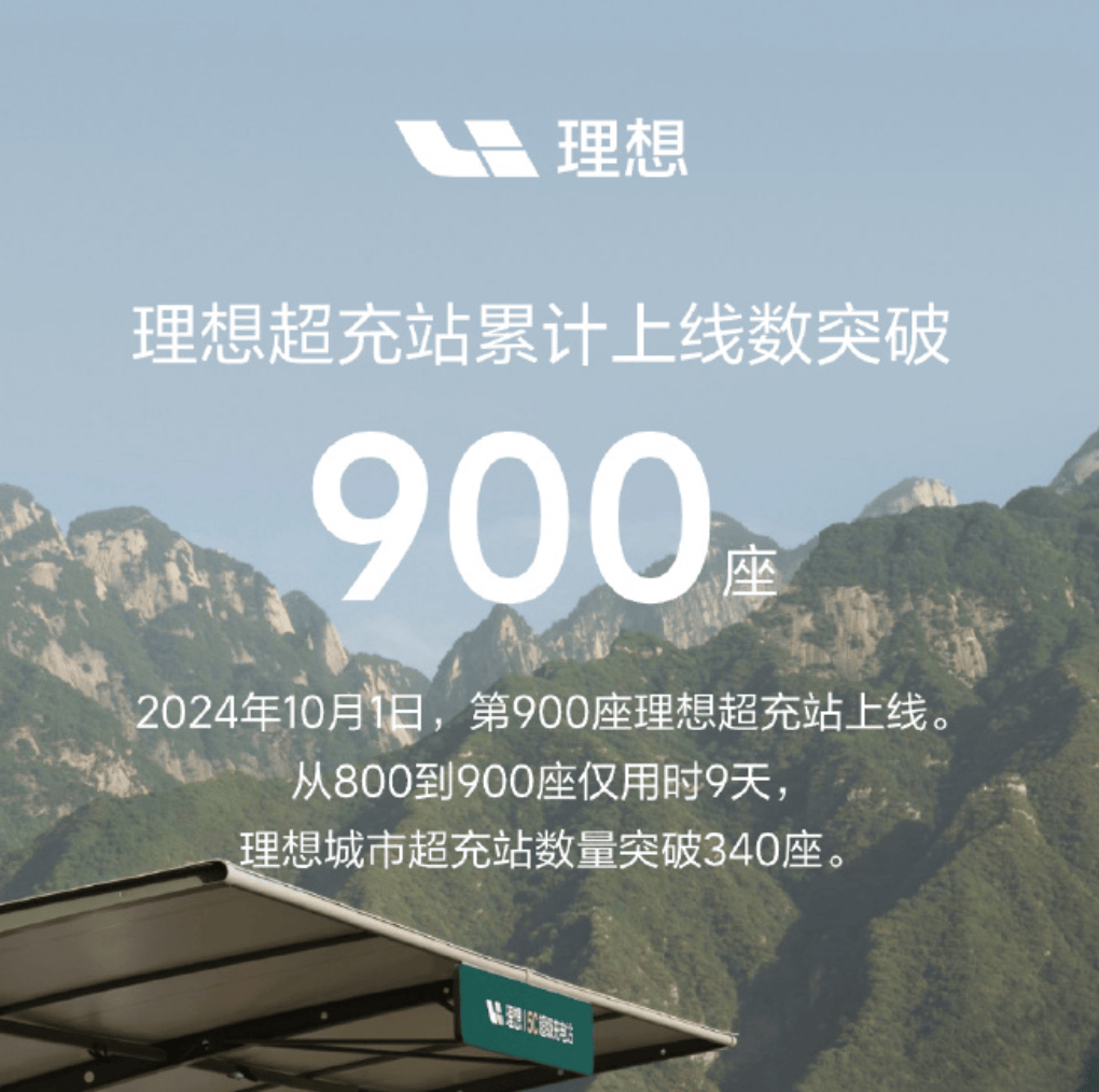 理想汽车9月交付量创新高，同比增长48.9%