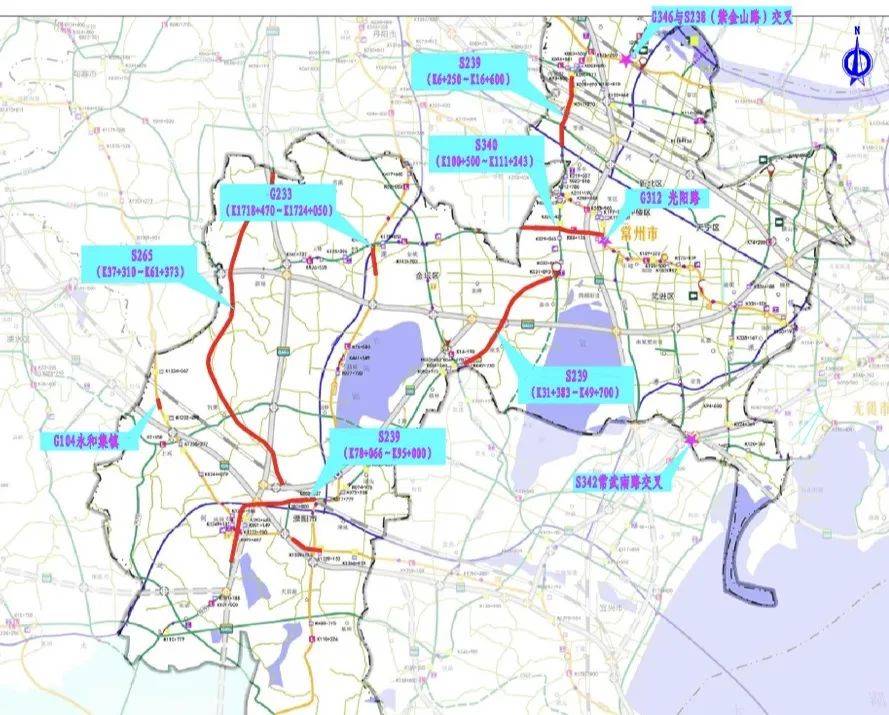 灌南233国道最新规划图图片