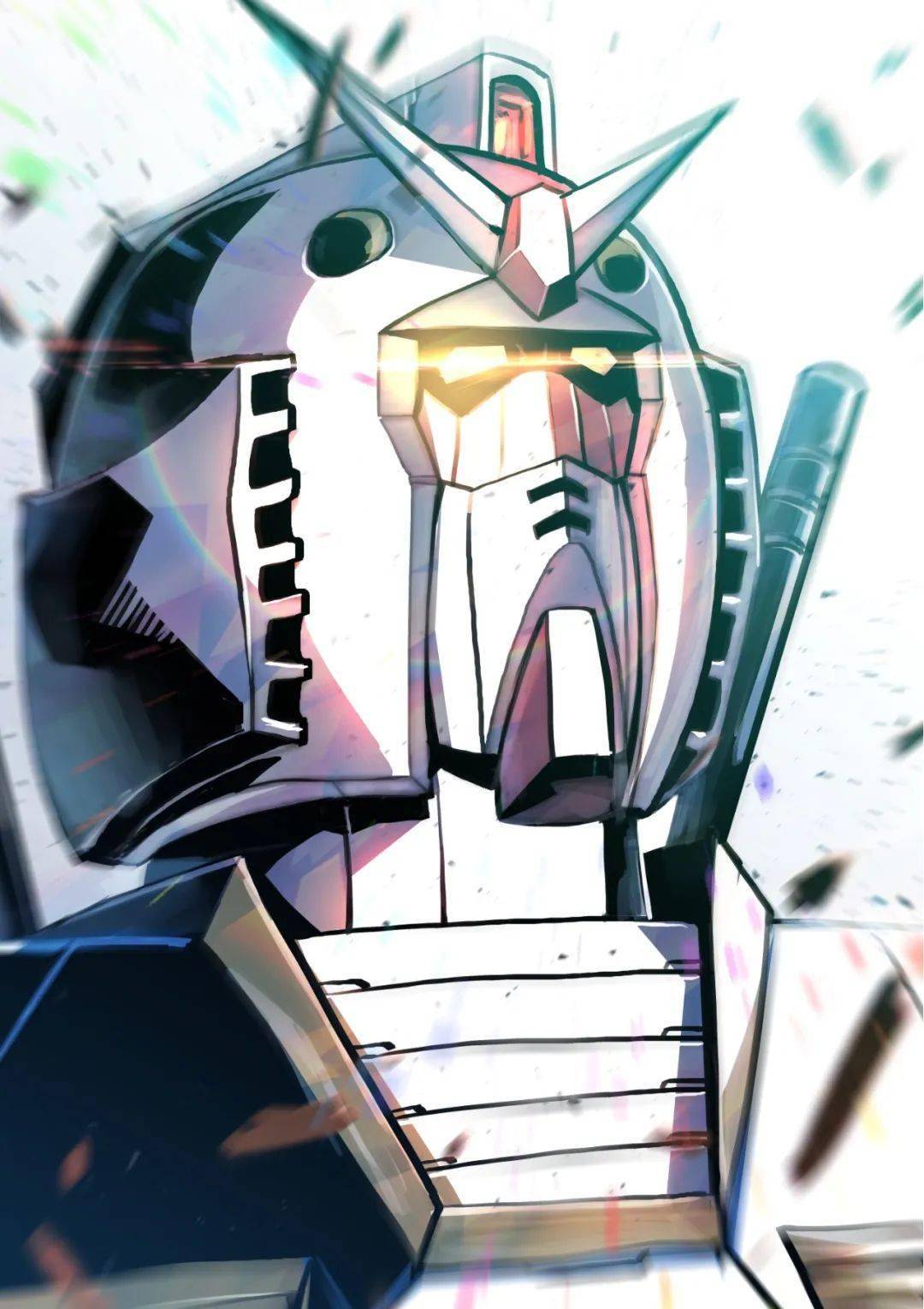 把高达封绘都换成这种风格吧!