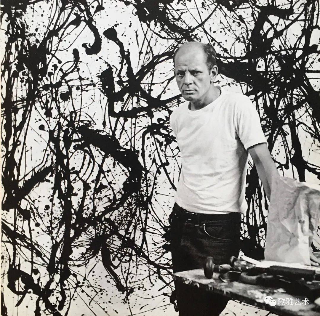 杰克逊·波洛克jackson pollock1912-1956美国画家,抽象表现主义绘画