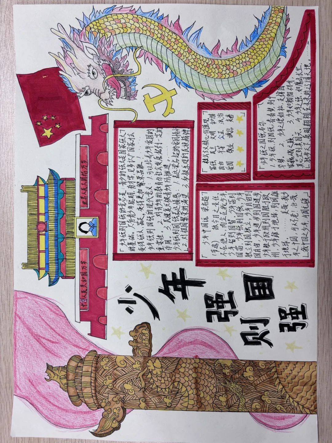 "少年强·则国强"手抄报设计大赛圆满结束,获奖作品及名单公布