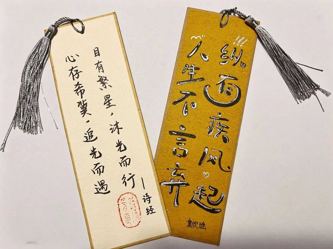 班的孩子们每一天都是新的一页勇往直前湖滨娃娃怀揣梦想手写书签寄语