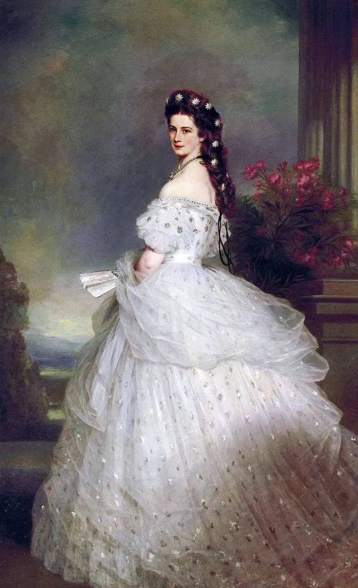 艳名传世的茜茜公主影像集:誉为欧洲百年第一美人,15岁嫁入皇室,61岁