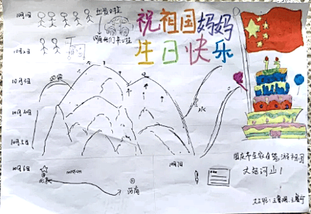 通州区各校花式送祝福~_活动_童心_国旗