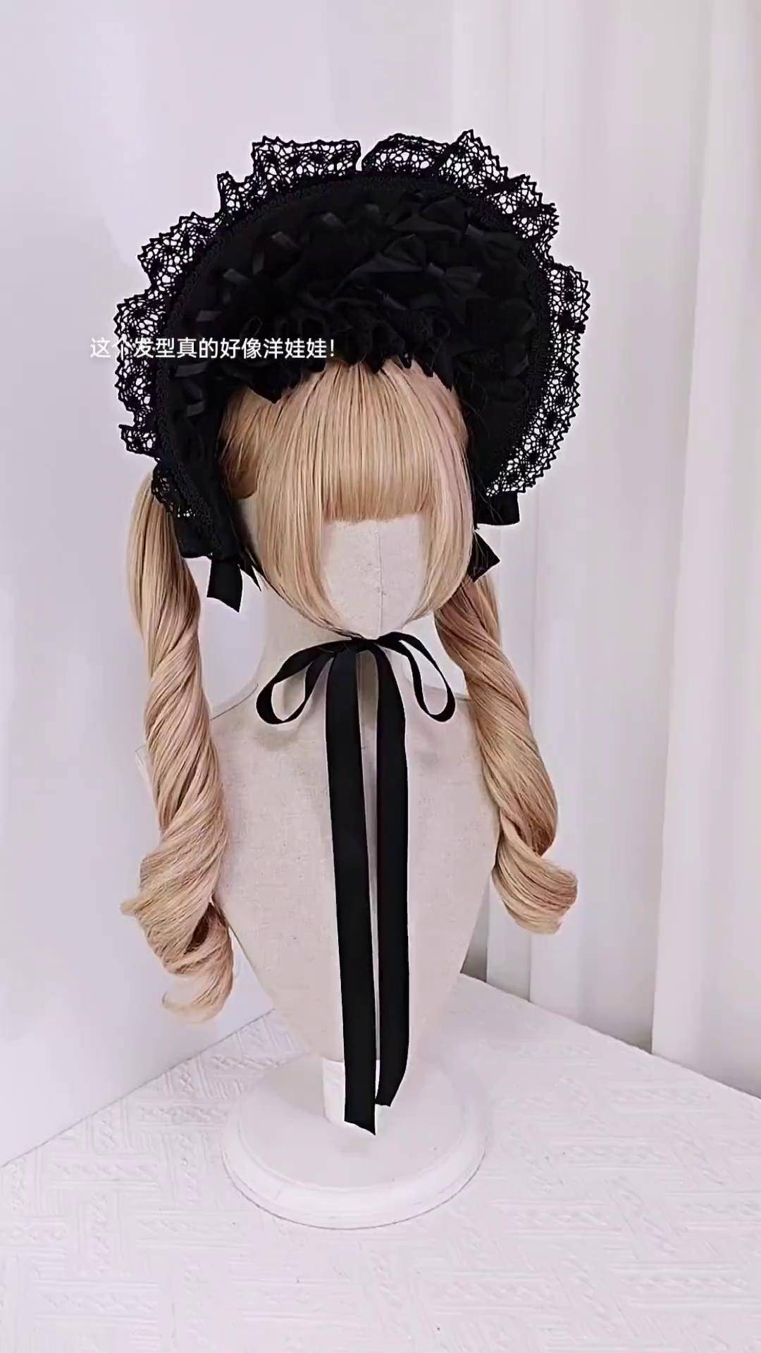 这是洋娃娃的假发吧!假发 发型 发型分享 lolita 二次元