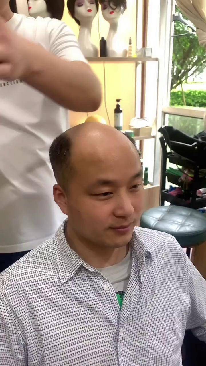 资深程序员小哥的日常一盖谢广坤 假发 程序员