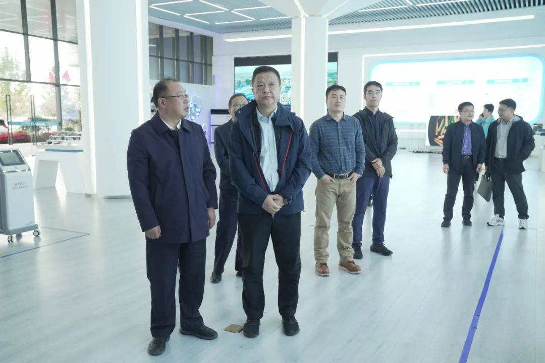 工业园区纪工委监察工委一行到晋城经开区考察调研_交流_戈野_谢彬