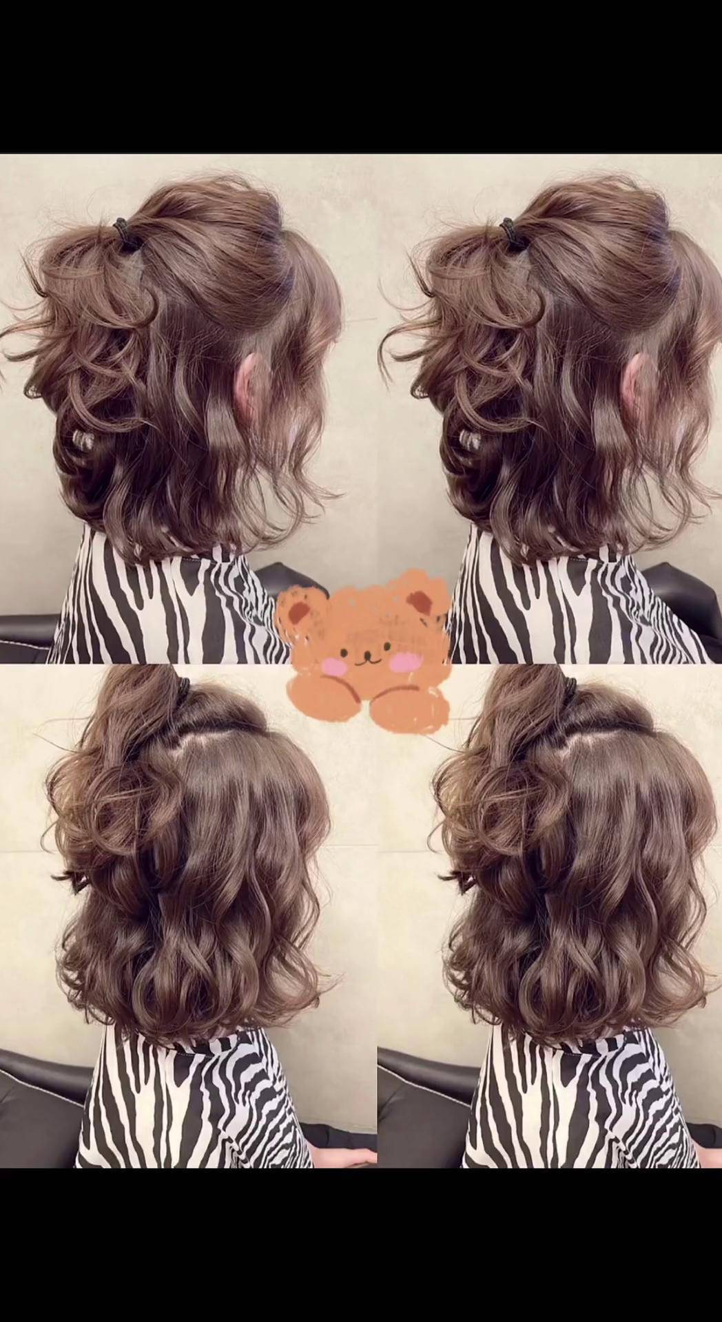 座了几个小时烫成这样 中短发港风蛋蛋卷 苏州烫发阿洋 港风蛋卷头