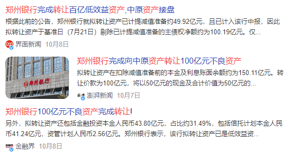 150亿资产七折甩卖，郑州银行的铺张与吝啬