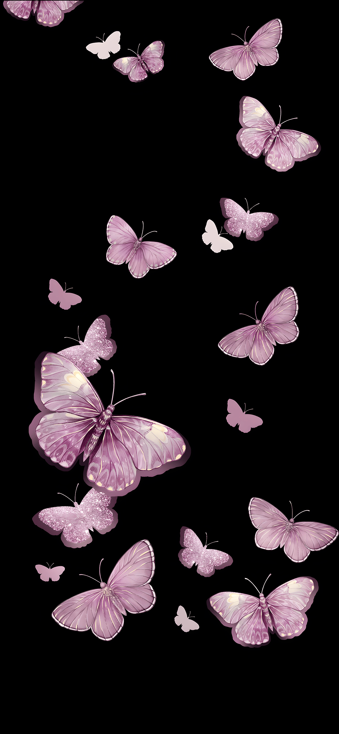 专题| 甜酷黑粉壁纸_搜狐网, image size:1080x2335