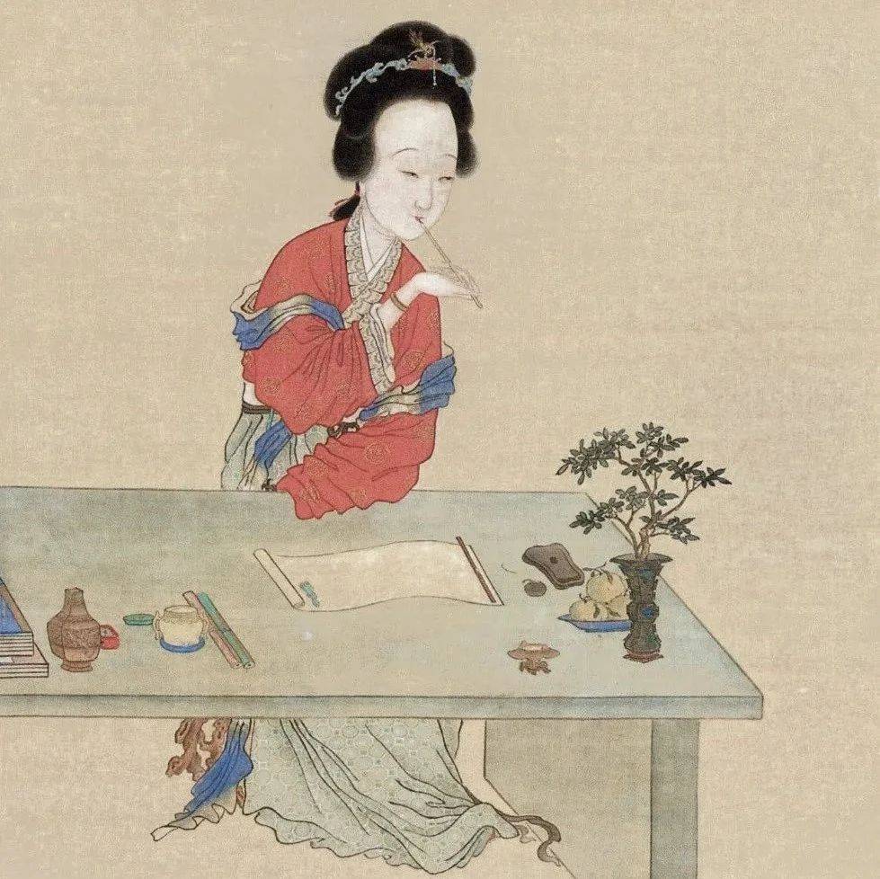 値下げ］中国唐代の唐美人刺しゅう画