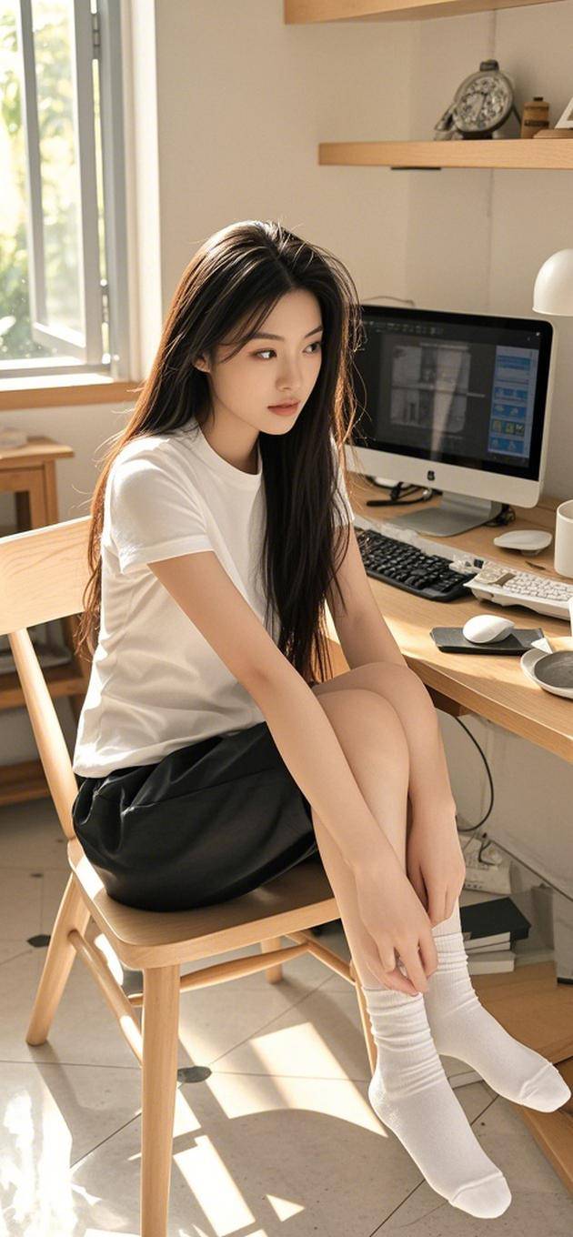 美女壁纸/清纯,调皮,大长腿,你要的就在这里!