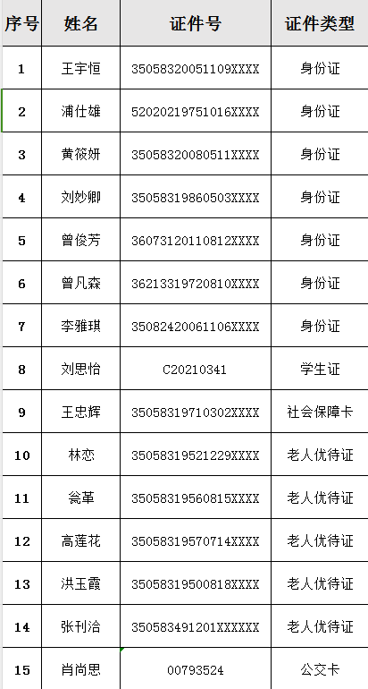 身份证失物招领图片