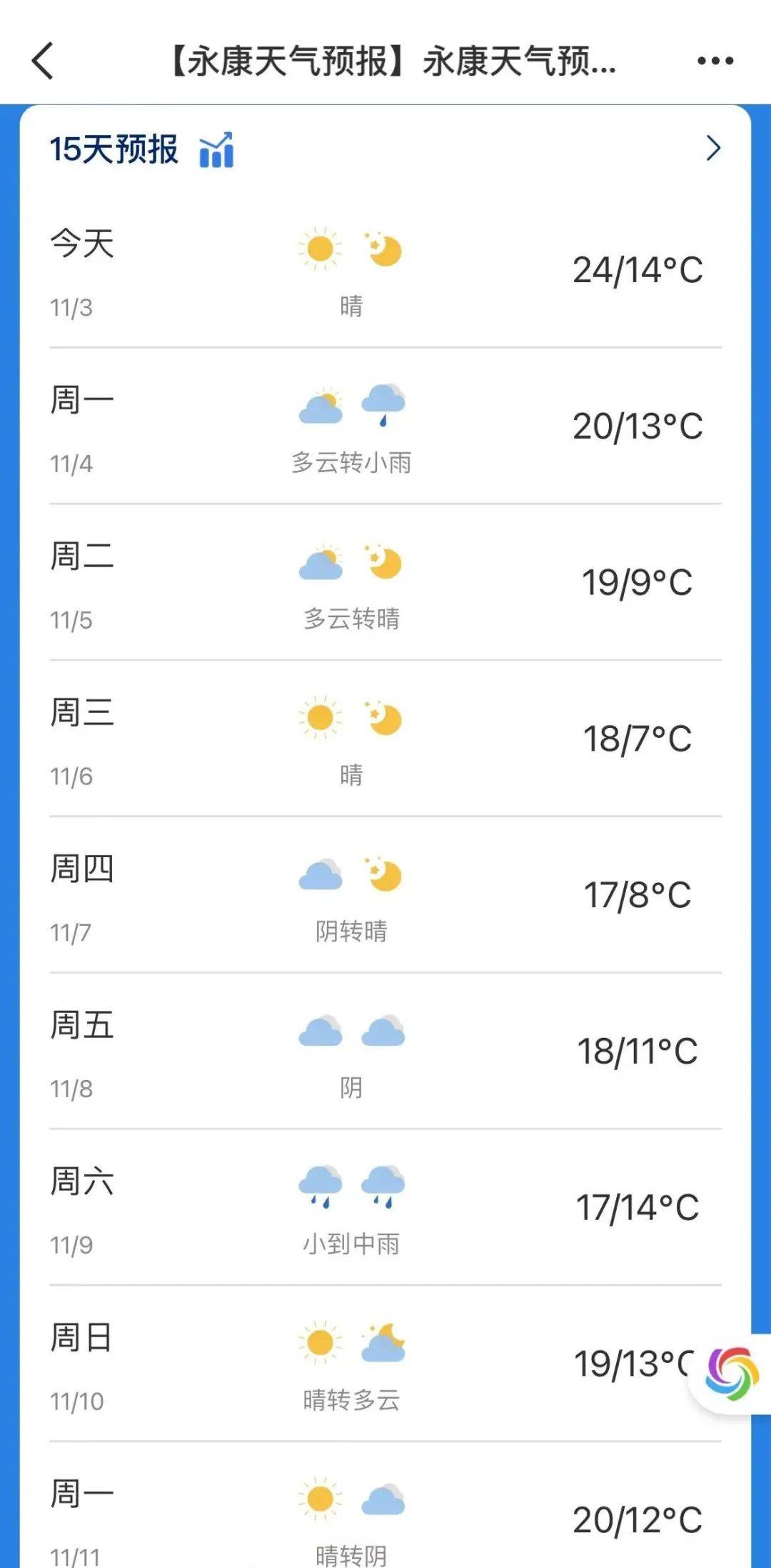 蒲城天气15天预报