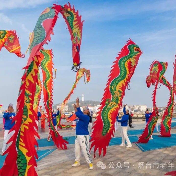 烟台市老体协举办中国鞭陀龙联合会“龙行天下”中韩鞭陀龙交流活动_文化_老年_艺术
