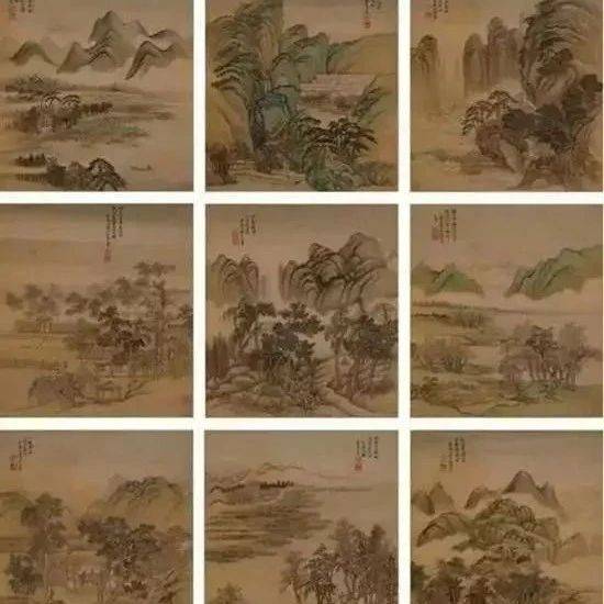 仿古成就一代大师,是隐忍与内化的孤独_王翚_恽寿平_山水