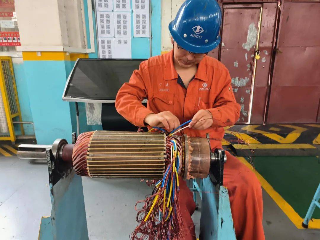 填补业内空白!酒钢宏兴股份检修工程部技术攻关突破电机维修瓶颈