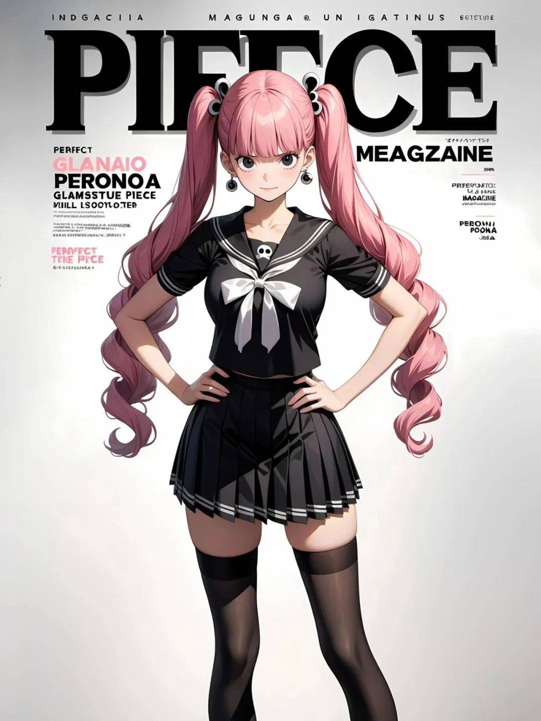 海贼王| 海贼女神学生装,相中直接带走