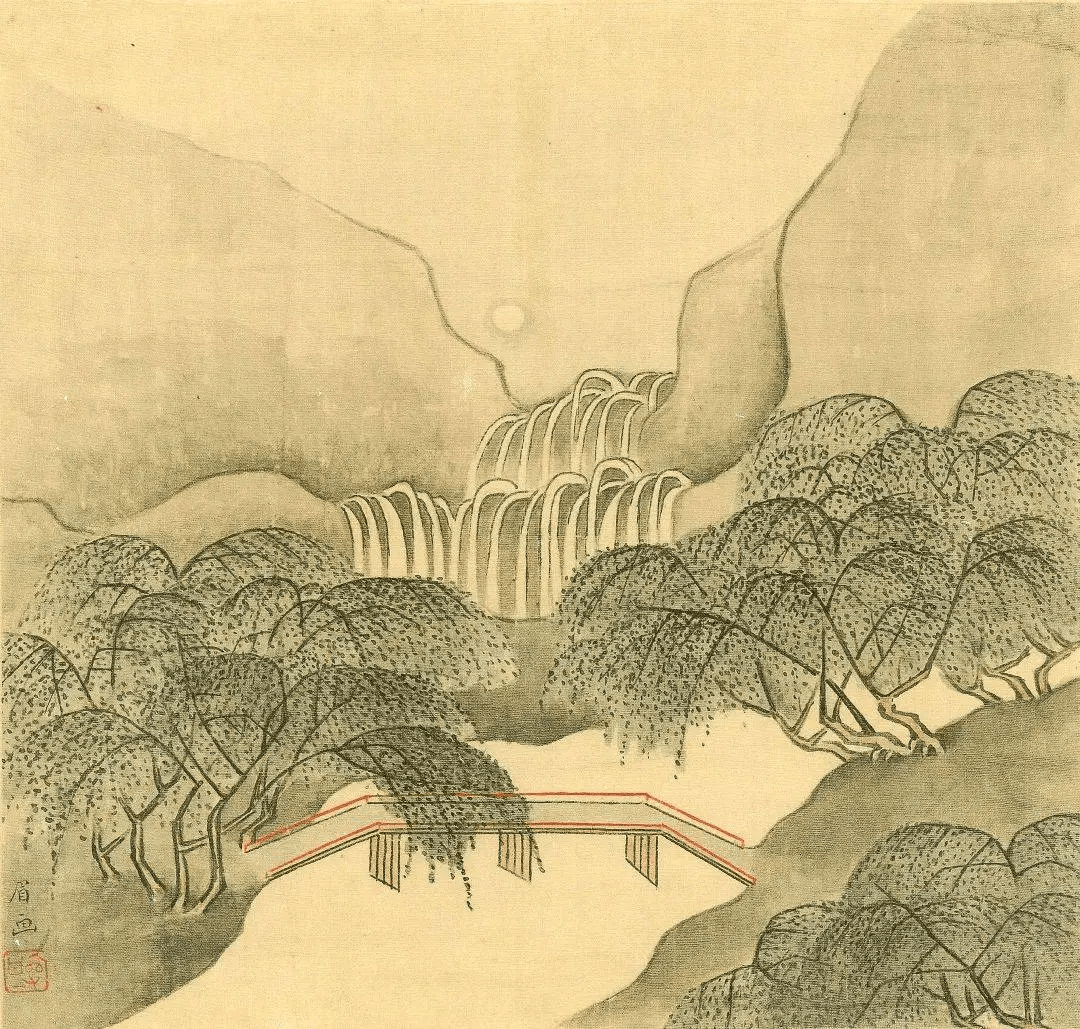他画册｜明末清初傅山、傅眉《山水花卉册》_图册_cm_沈周