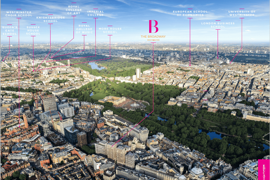 2m起住进威敏核心,比邻白金汉宫唐宁街,和英国王首相做邻居