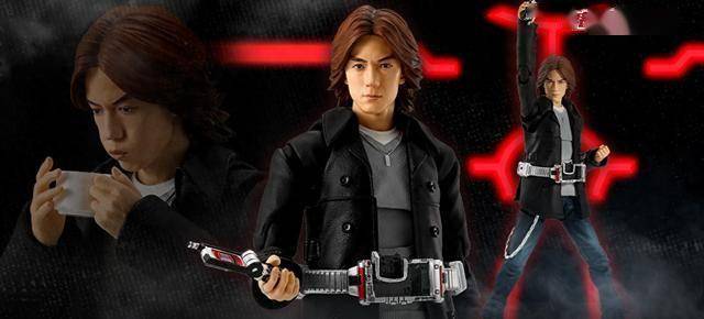 仮面ライダー555 乾巧 半田健人 フィギュア 当時物 SHF 真骨彫 希少 赤