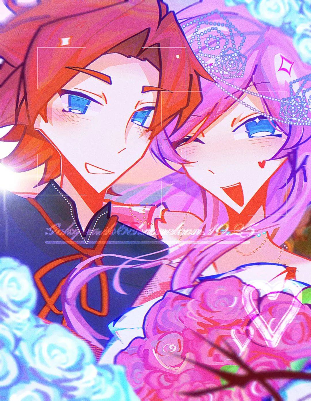 这一幅幅精美作品还有别样风格的麒麟兄弟超有氛围的米克果果合照绝美