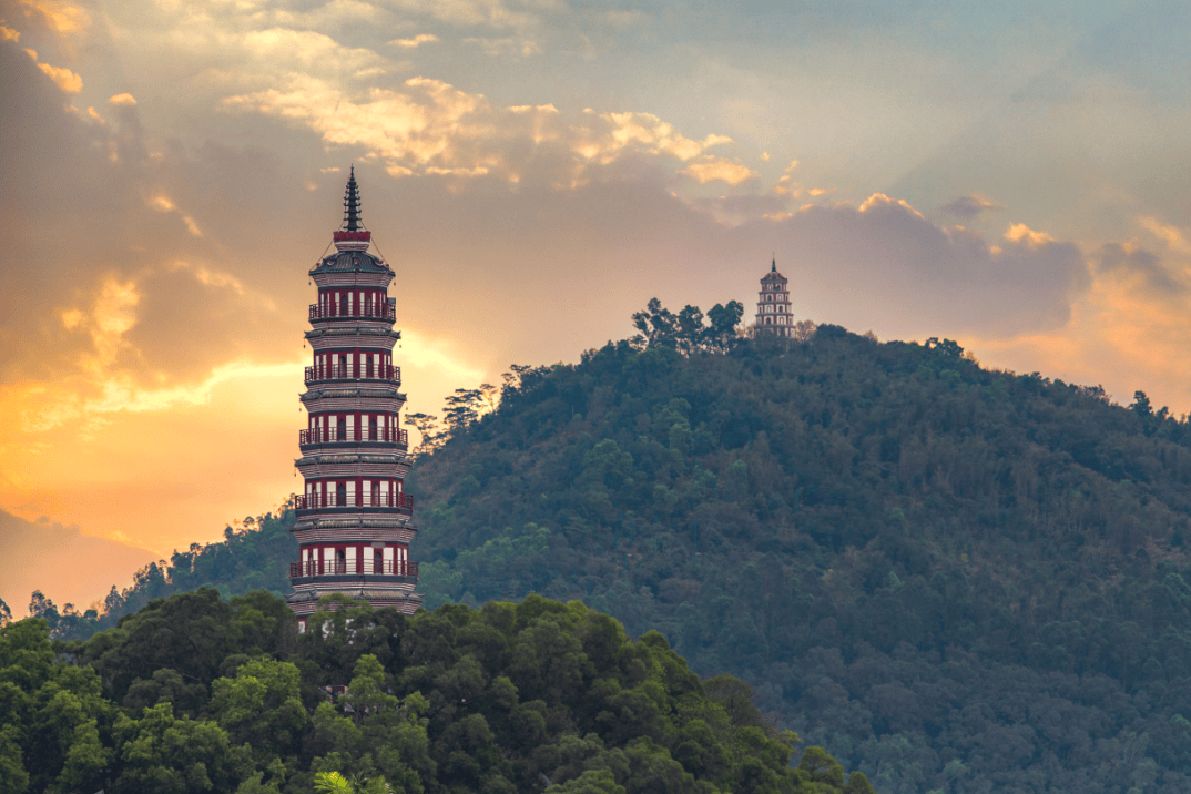 中山顺峰山景区图片