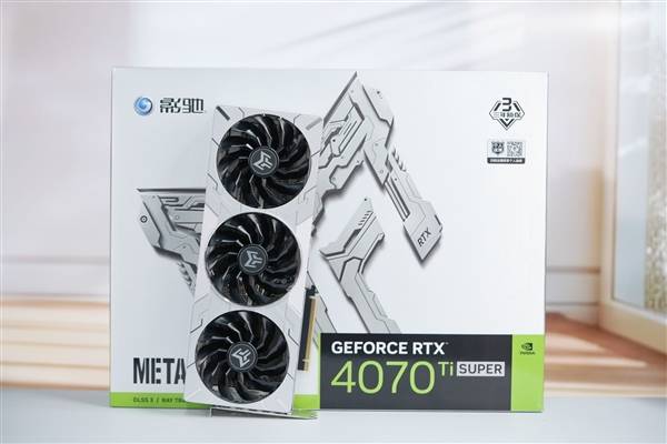 硬核全金属！影驰RTX 4070 Ti SUPER金属大师Plus OC图赏