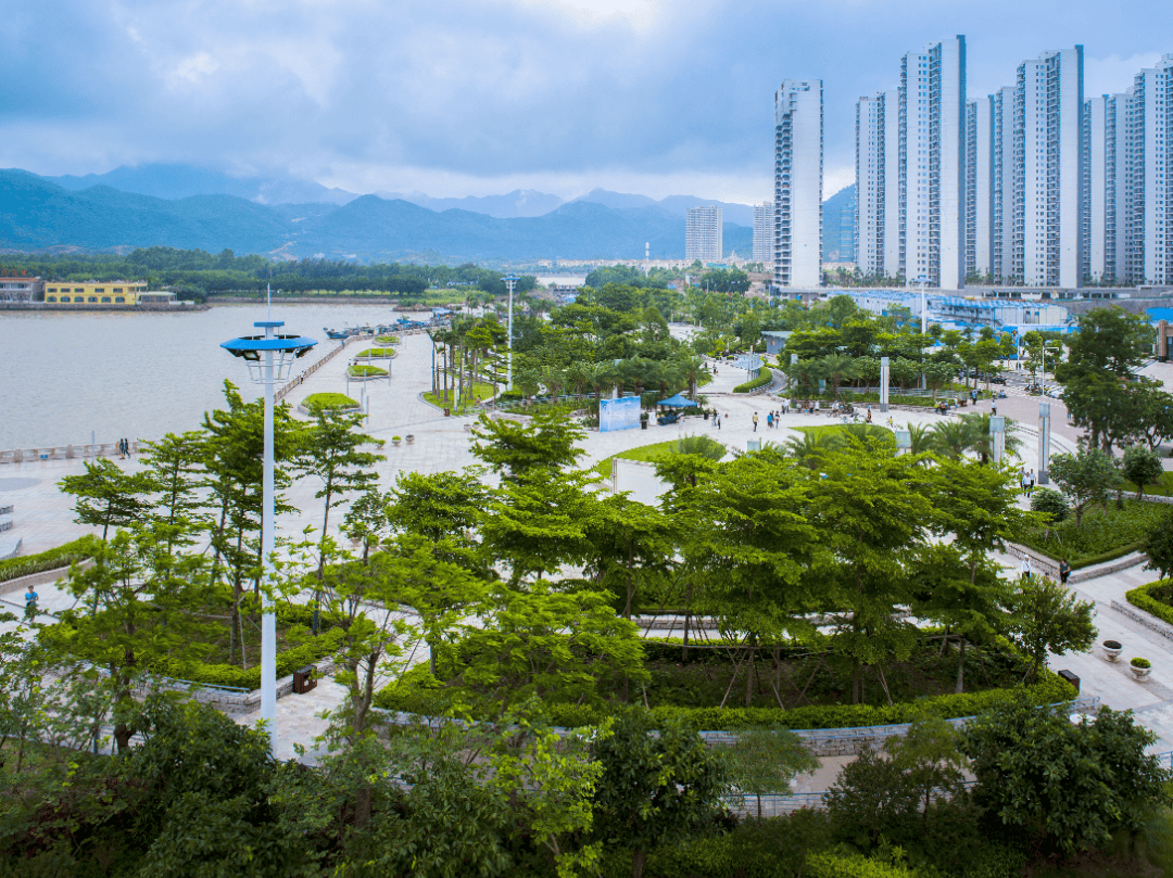 惠州大亚湾珠江四季图片