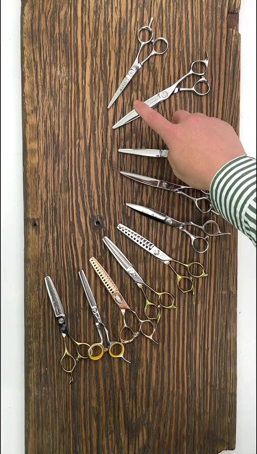 老板有没有去量90的剪刀天瀚测评 美发剪刀