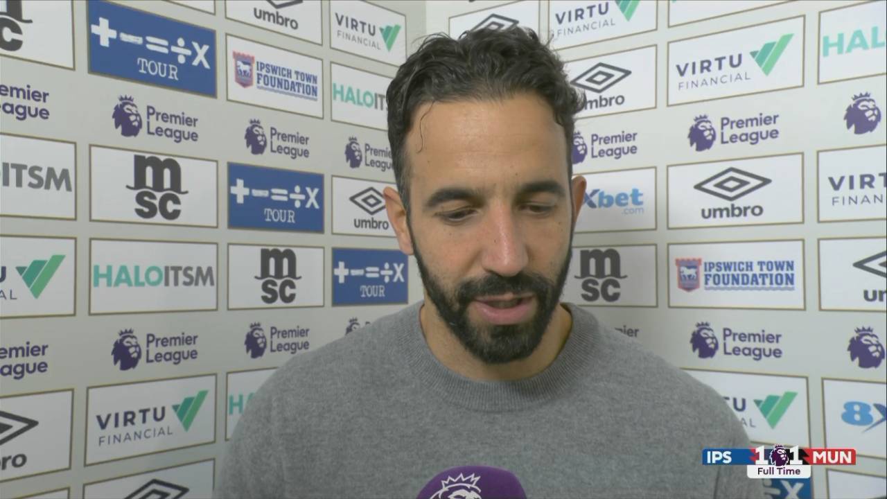 阿莫林：球员比赛中想太多了 343不是问题amp;对比赛的理解需提高