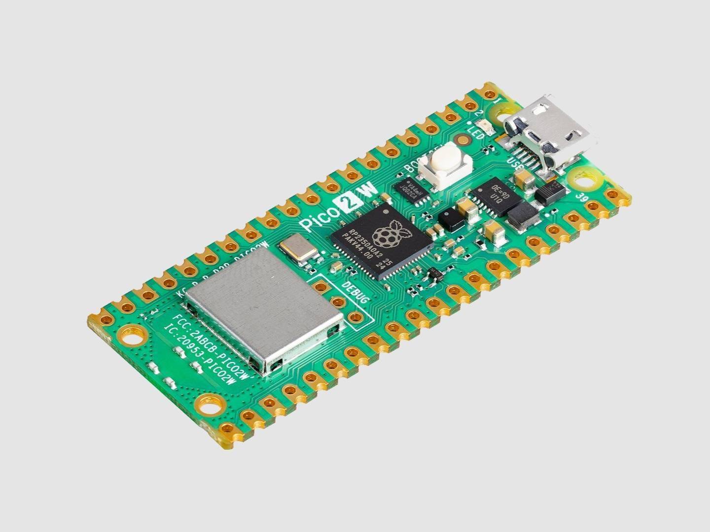 Raspberry Pi Pico 2 W 微控制器板发布：支持无线连接，7 美元