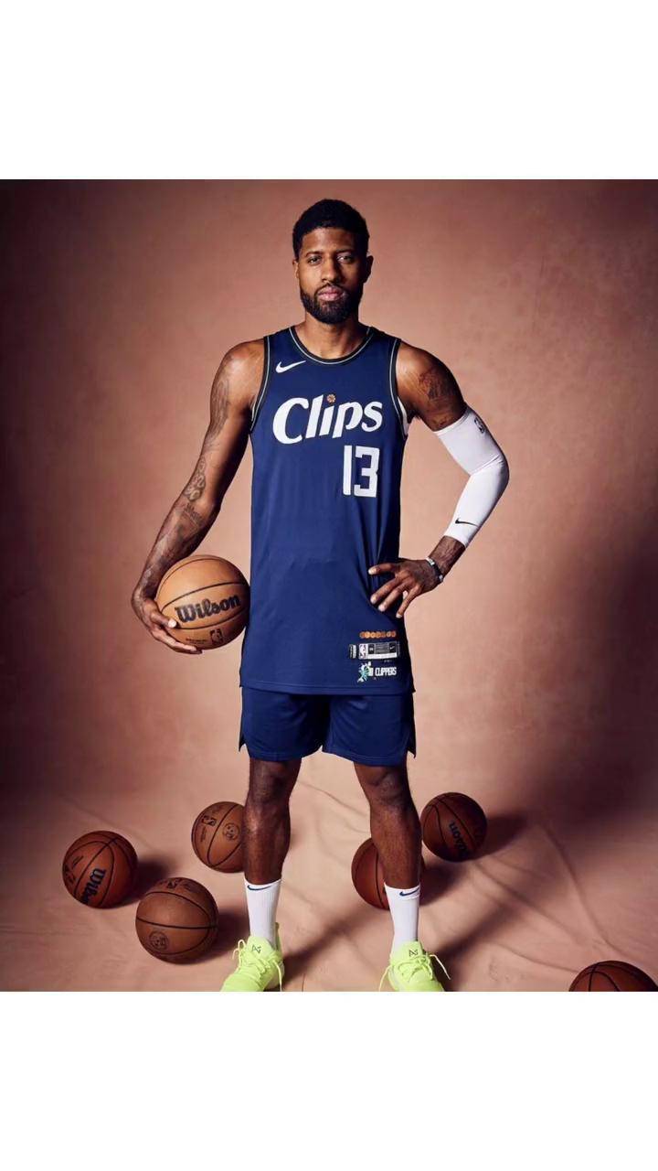 保罗乔治快船队卫衣合集乔治 快船队 球衣 nba