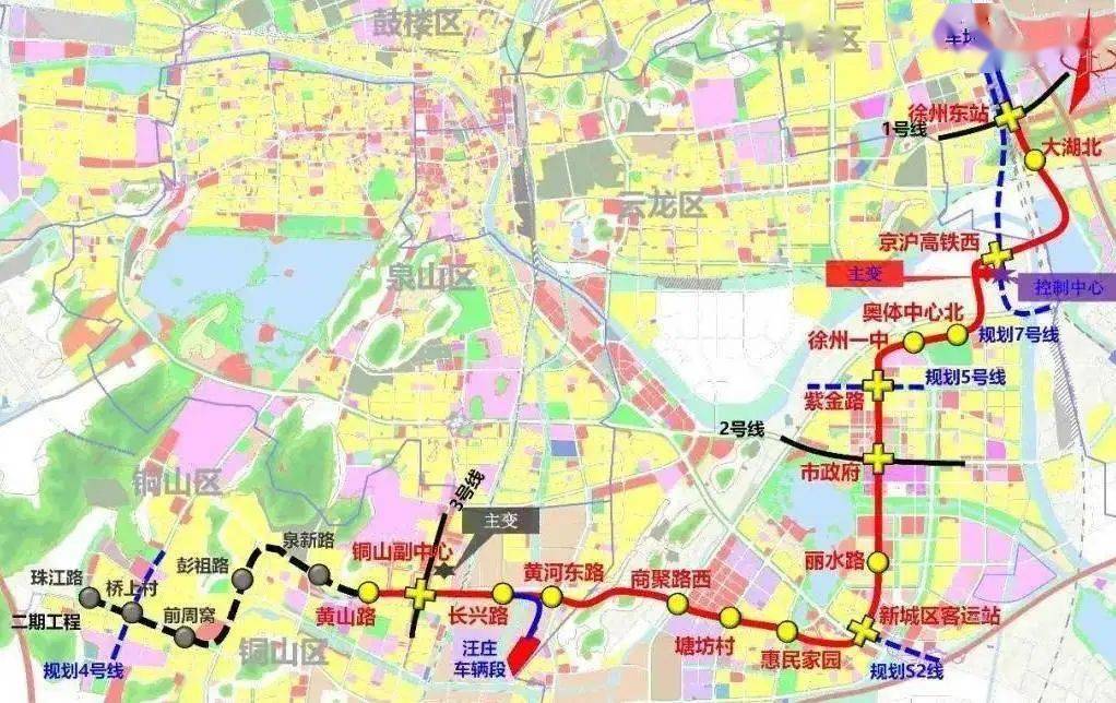 徐州市地铁6号线地图图片