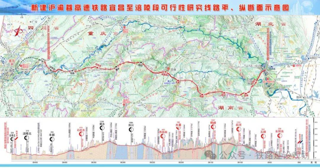 @利川人！沿江高铁宜昌至涪陵段将于2025年初全面开建_建设_工作_恩施州