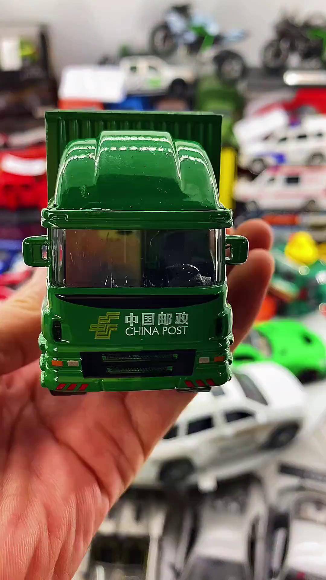 1:32邮政货车合金模型玩具汽车模型