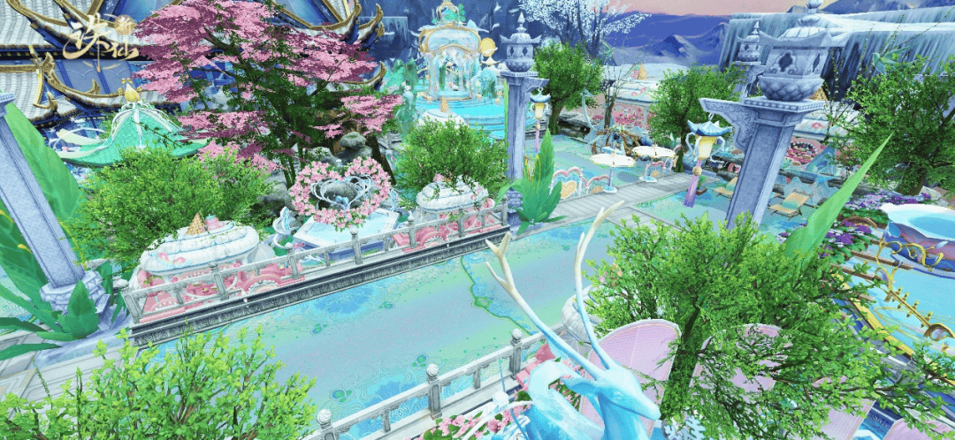 晴雪庭,让你的冬季仙府温暖如初雪