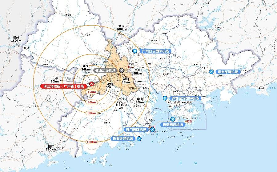 广州新机场获国务院批复建设,将打造为广东第三大国际航空枢纽机场 广州新机场获国务院批复建设,将打造为广东第三大国际航空枢纽机场