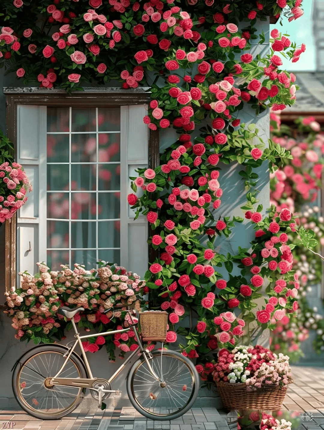 花墙下的美好记忆