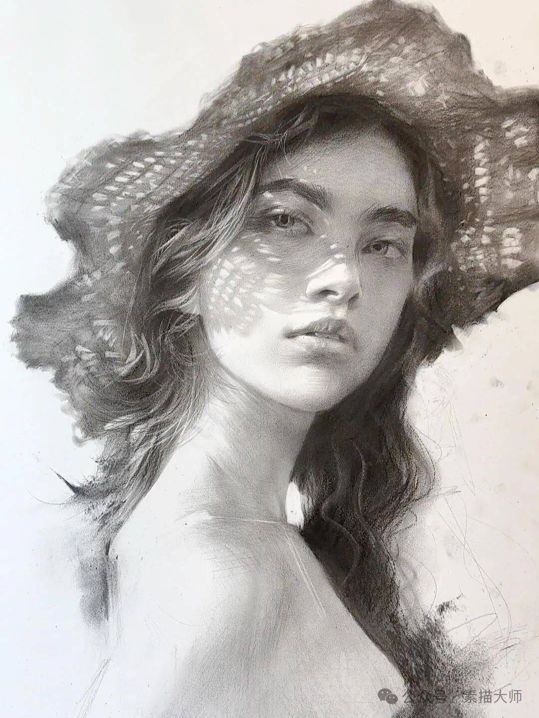 绝了这素描光影