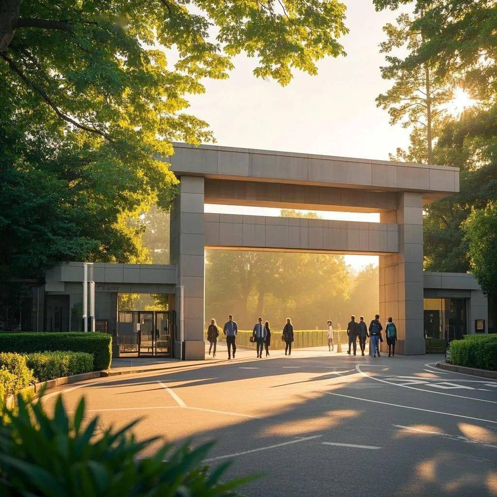 头图由豆包生成,提示词:大学校园大门拒人门外的高校前几天笔者去了两