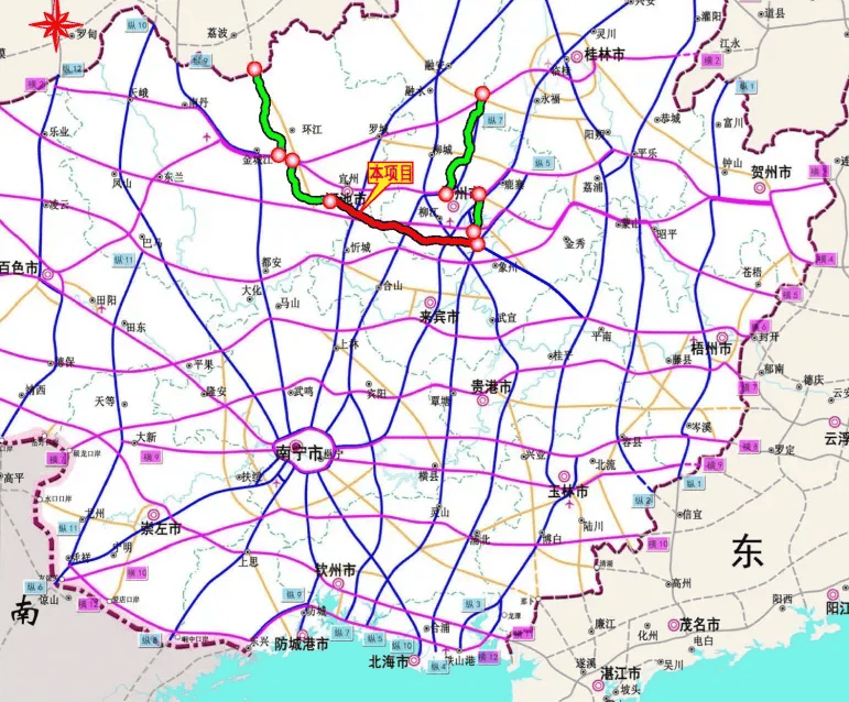 宜柳高速提速图片