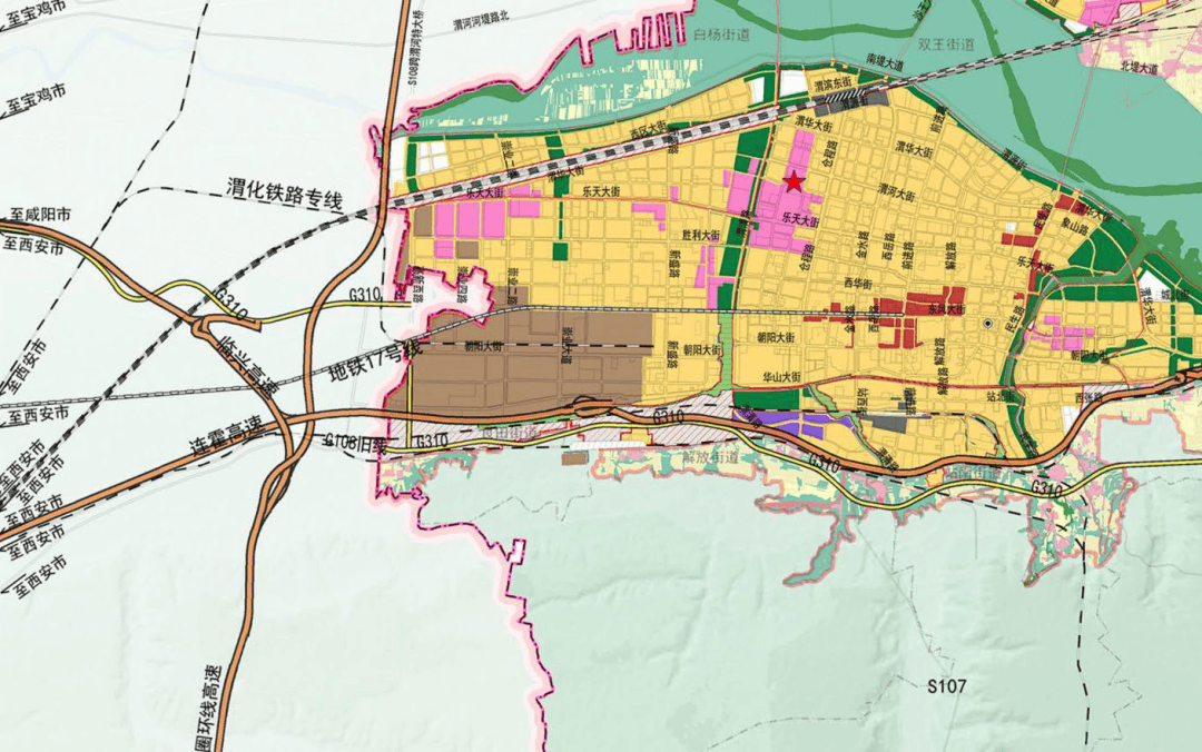 途经阎良的"西安地铁17号线"支线的走向明确!