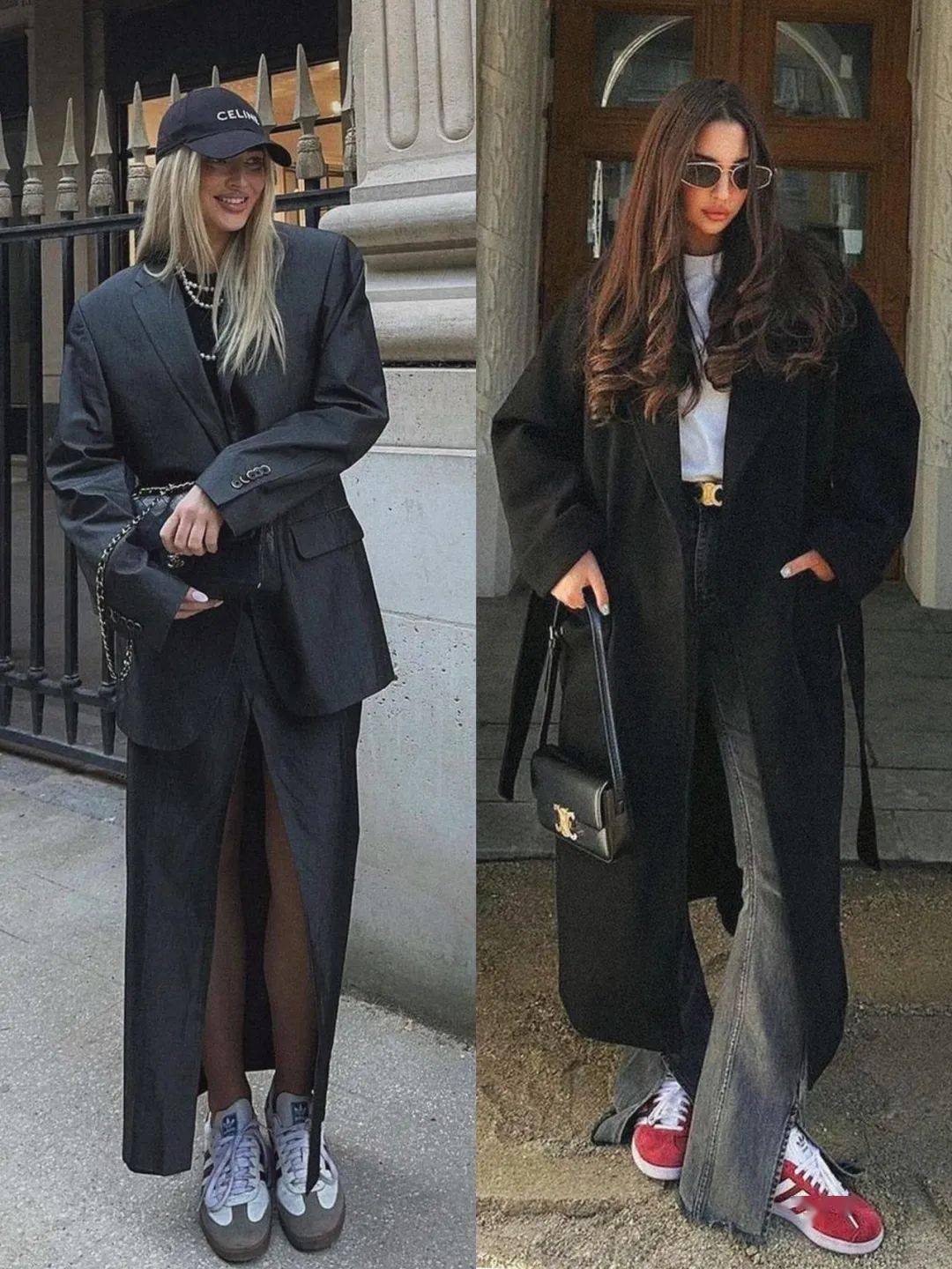 经典黑白灰穿搭,永不过时的高级