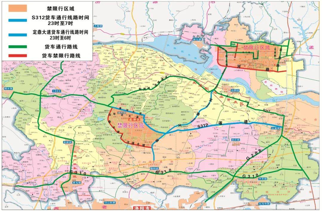 房山货车限行区域图图片